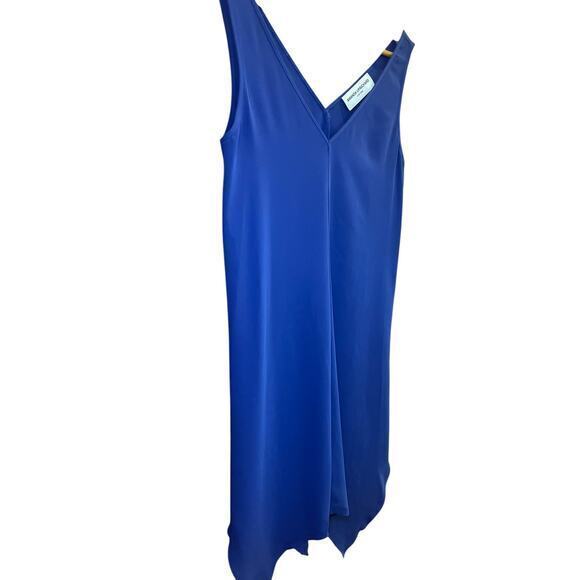 Amanda Uprichard Revolve Designer Cobalt Blue Monty Mini Slip Shift Dress Small - Picture 7 of 12